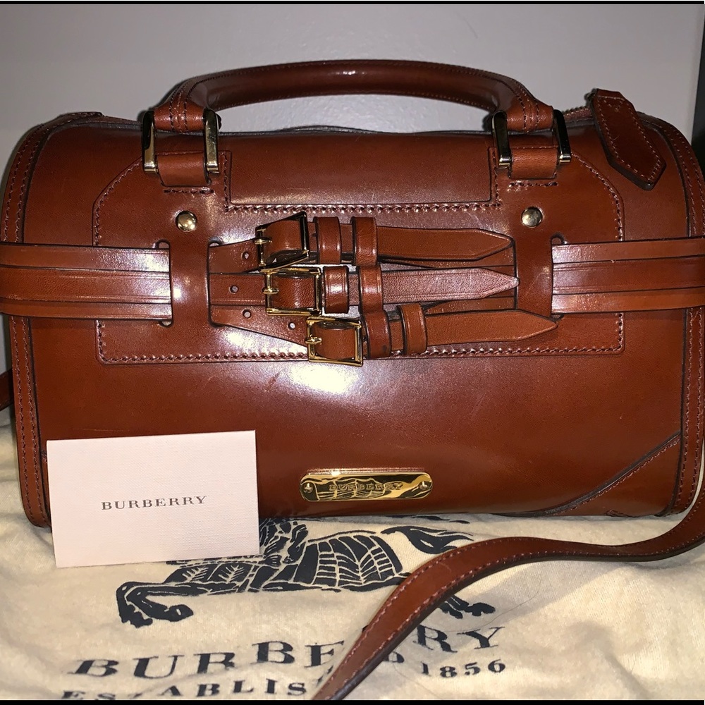 Burberry Birdle strap satchel